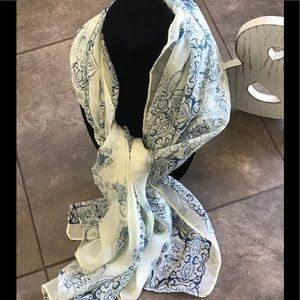 Handmade Indian Silk Scarf!